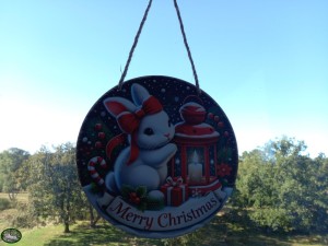 Bunnyflop Konijnen Webshop Kerstornament Hout 