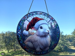 Bunnyflop Konijnen Webshop Kerstornament Acryl 