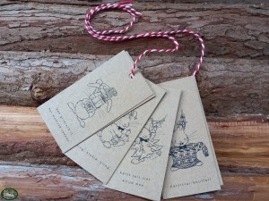 Studio Keutels Kerst Cadeau Tags (set/8) 